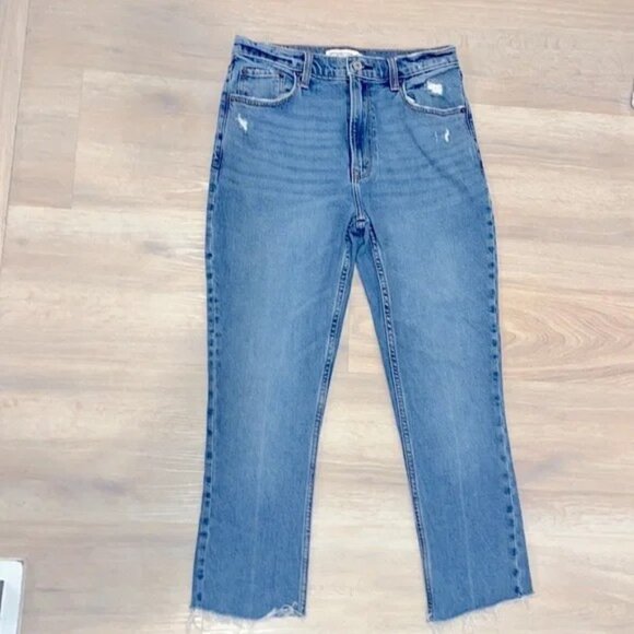 Abercrombie High Rise Skinny Ankle Jean Medium wash 27 waist size 4 - Picture 1 of 2